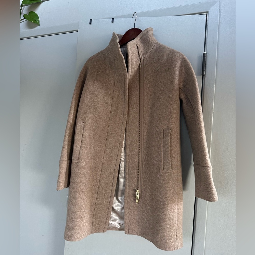 JCrew Camel Coat